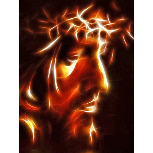 Jesus - Full Round Drill Diamond Painting 30*40CM