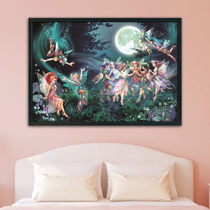 Fairy - 11CT Stamped Cross Stitch 80*58CM