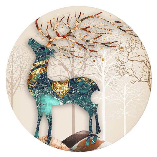 Deer - 11CT Stamped Cross Stitch 50*50CM