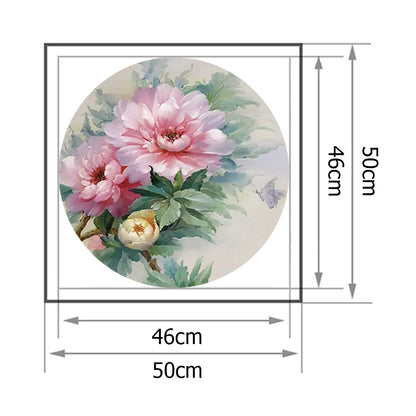 Flower Animal - 11CT Stamped Cross Stitch 50*50CM