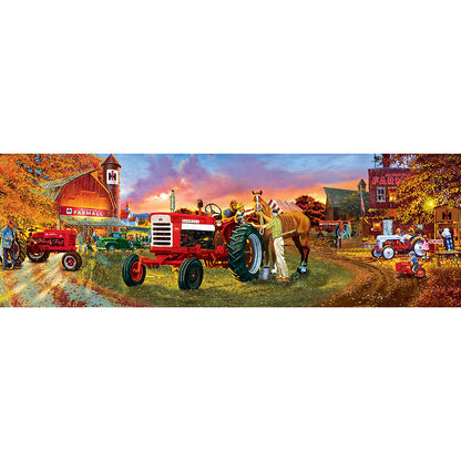 Farm Tractor - Full Round Drill Diamond Painting 90*30CM