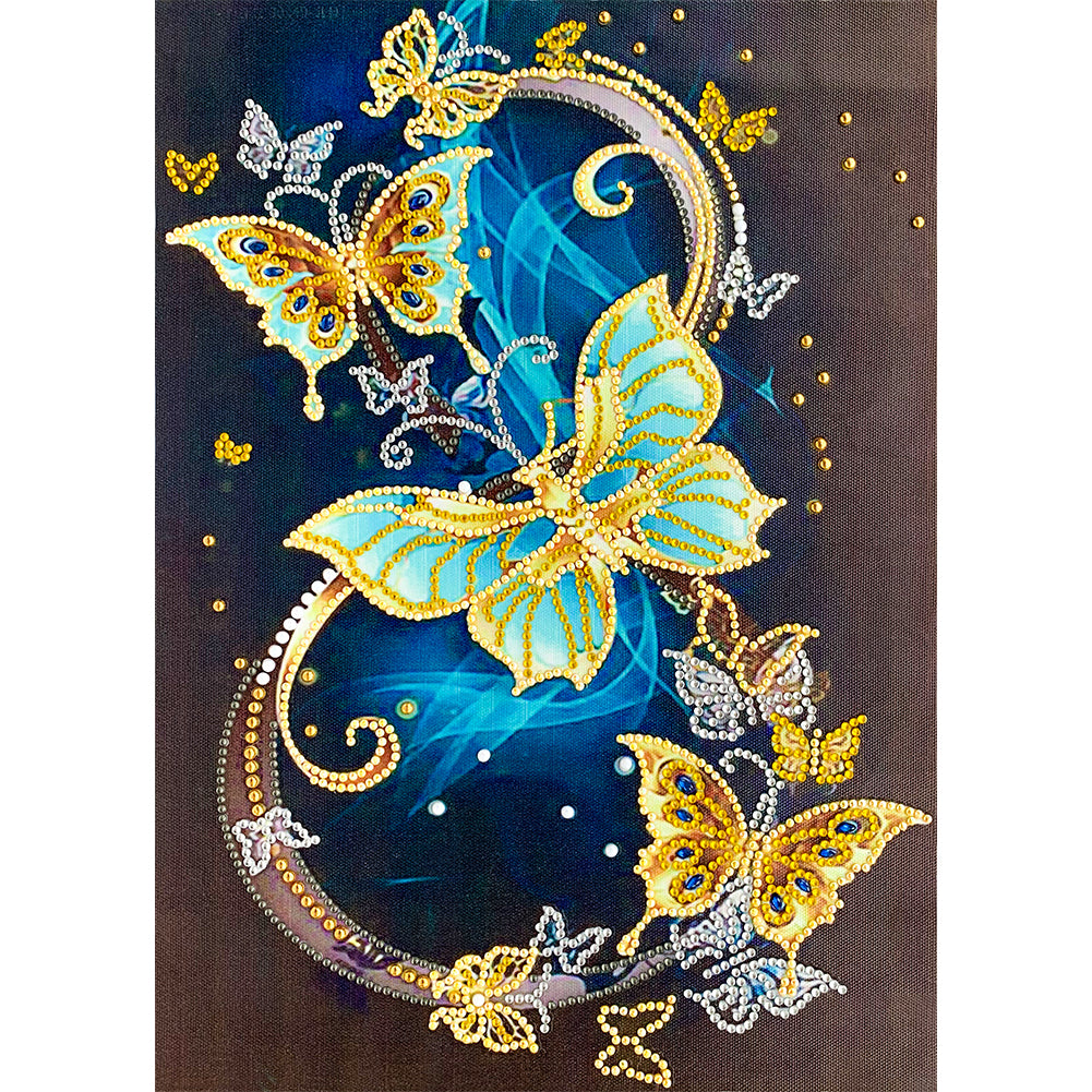 Butterfly - Special Shaped Drill Diamond Paintng 30*40CM