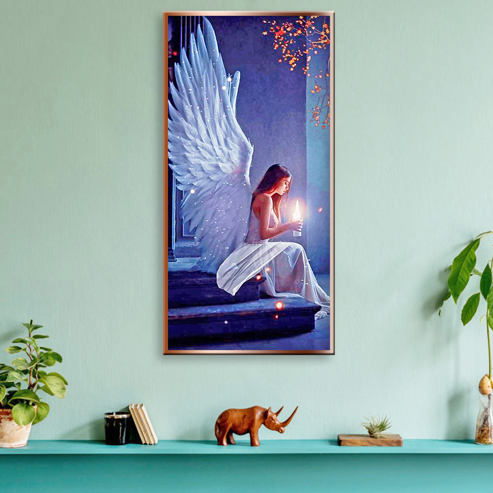 Angel - Full Round Drill Diamond Painting 45*85CM