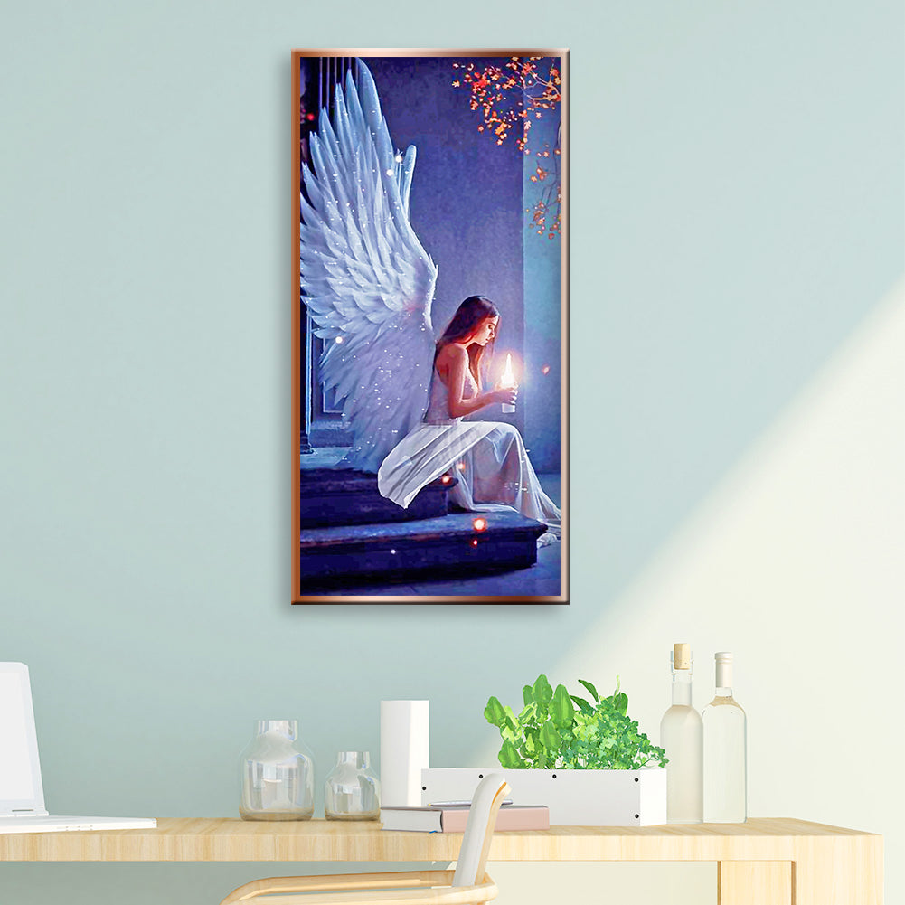 Angel - Full Round Drill Diamond Painting 45*85CM