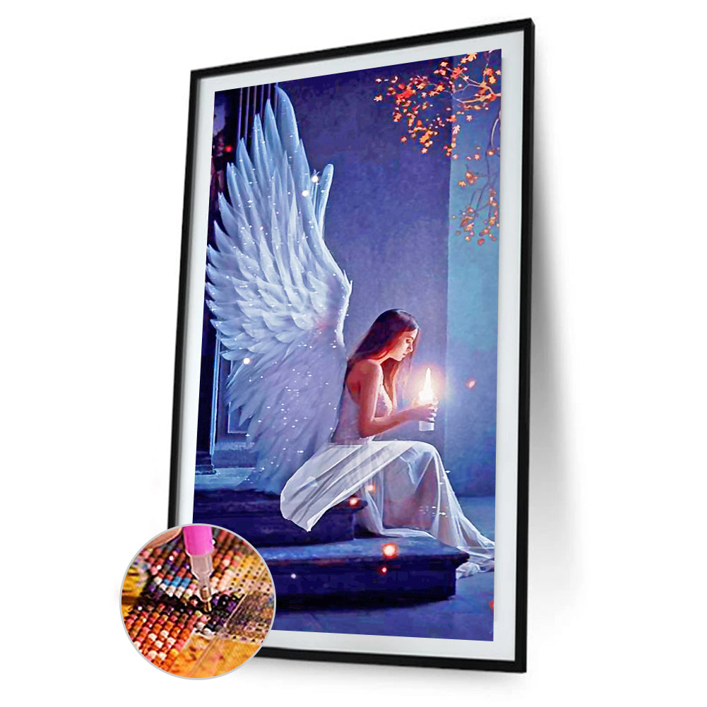 Angel - Full Round Drill Diamond Painting 45*85CM