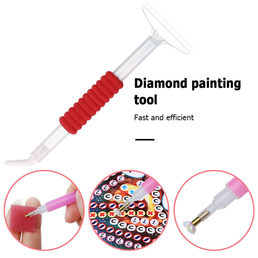 5D DIY Diamond Painting Multi Head Point Drill Pen Rhinestones Craft Tools