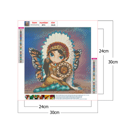 Elf - Full Round Drill Diamond Painting 30*30CM