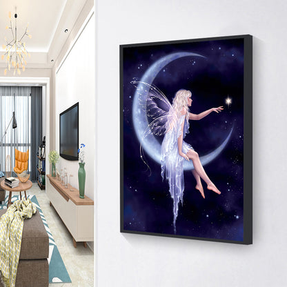 Sprite Angel - Full Round Drill Diamond Painting 30*40CM