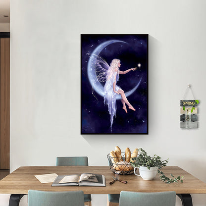Sprite Angel - Full Round Drill Diamond Painting 30*40CM