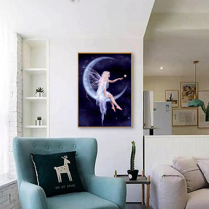 Sprite Angel - Full Round Drill Diamond Painting 30*40CM