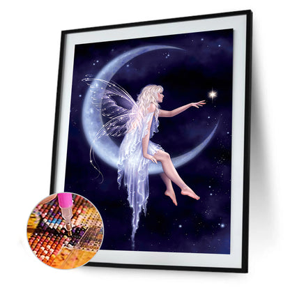 Sprite Angel - Full Round Drill Diamond Painting 30*40CM