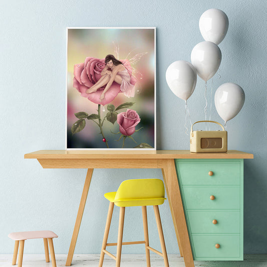 Sprite Angel - Full Round Drill Diamond Painting 30*40CM