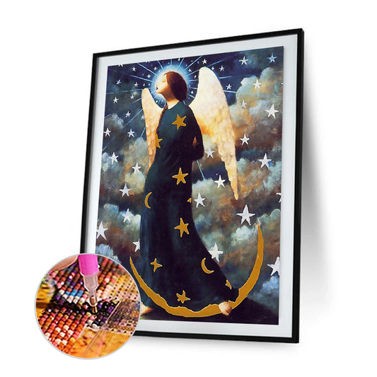 Star Angel - Full Round Drill Diamond Painting 35*45CM