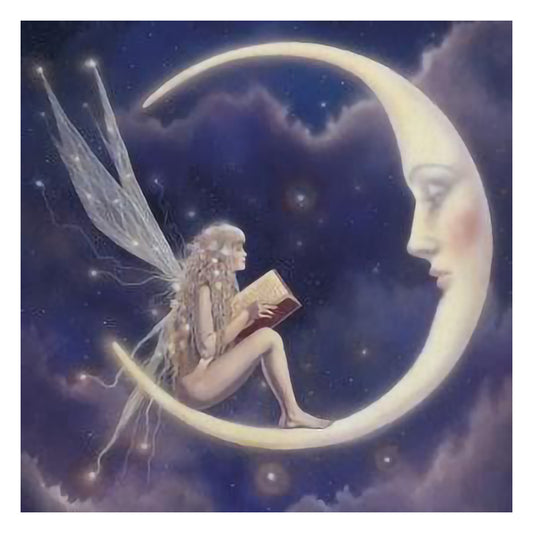 Butterfly Girl - 11CT Stamped Cross Stitch 30*30CM