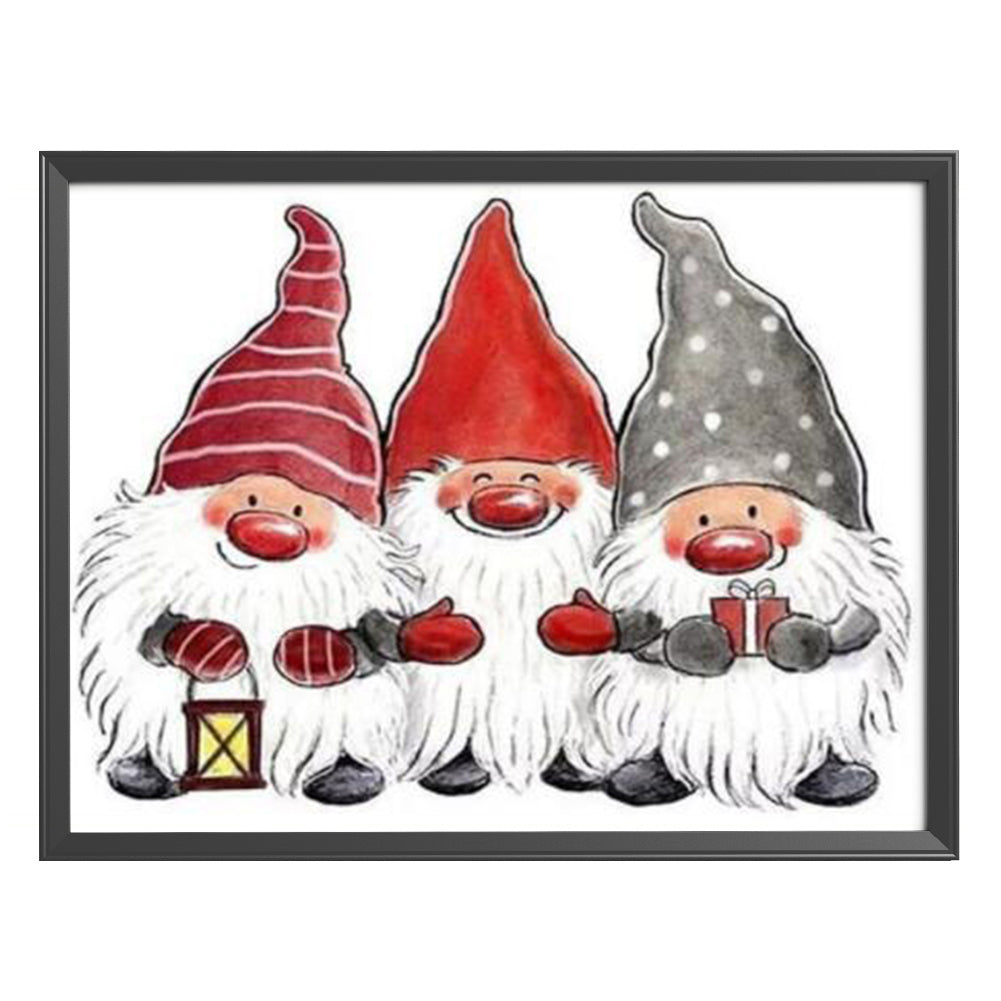 Goblin Gnome - 11CT Stamped Cross Stitch 30*40CM