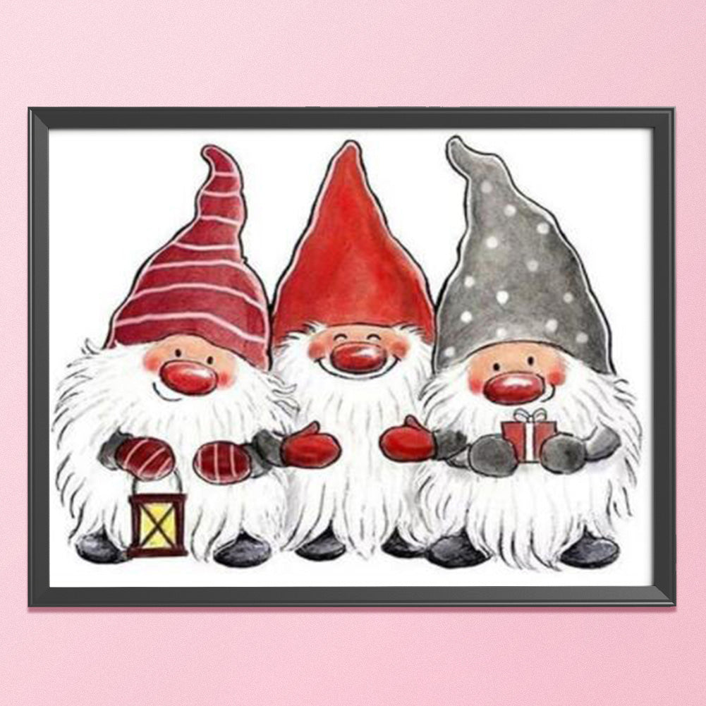 Goblin Gnome - 11CT Stamped Cross Stitch 30*40CM