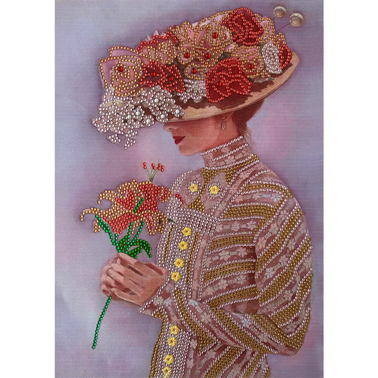 Lady - Special Shaped Drill Diamond Paintng 30*40CM