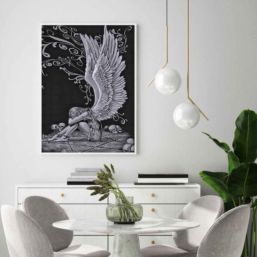 Angel - Full Round Drill Diamond Painting 40*60CM