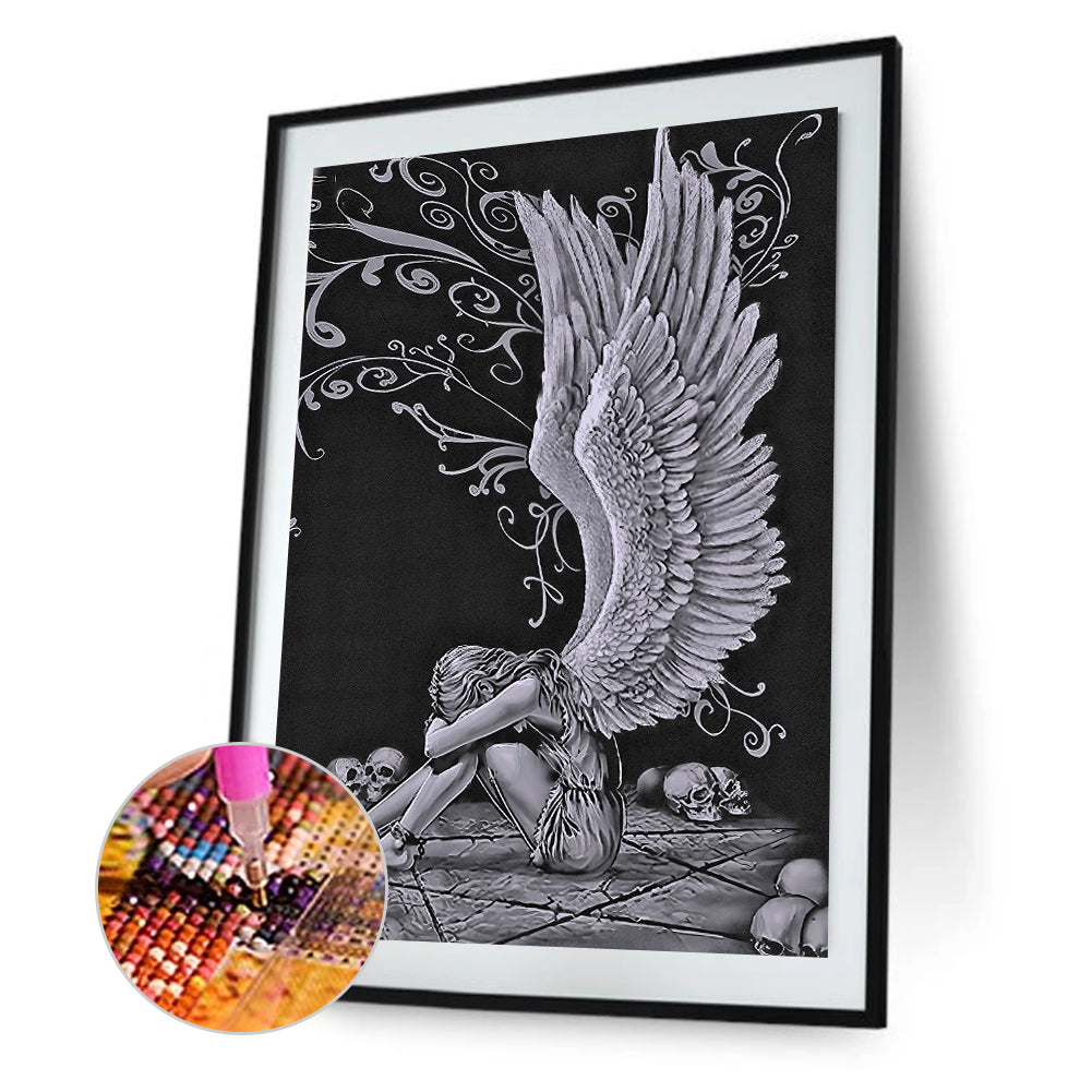 Angel - Full Round Drill Diamond Painting 40*60CM