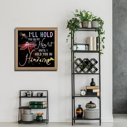 Dragonfly Angel - Full Round Drill Diamond Painting 30*30CM