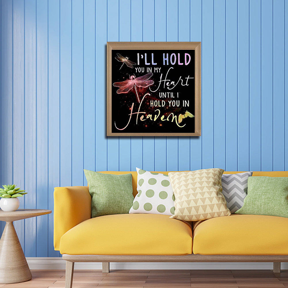 Dragonfly Angel - Full Round Drill Diamond Painting 30*30CM