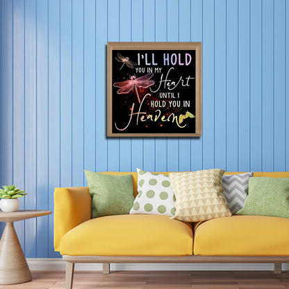 Dragonfly Angel - Full Round Drill Diamond Painting 30*30CM