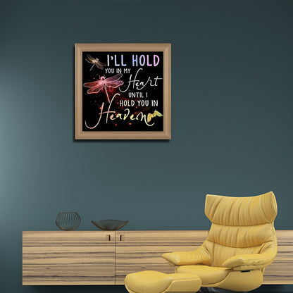 Dragonfly Angel - Full Round Drill Diamond Painting 30*30CM