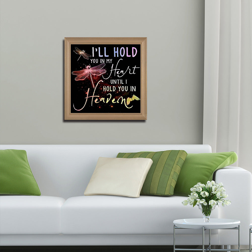 Dragonfly Angel - Full Round Drill Diamond Painting 30*30CM