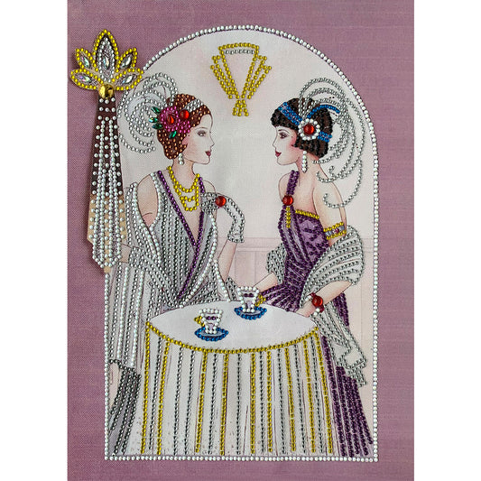 Lady - Special Shaped Drill Diamond Paintng 30*40CM