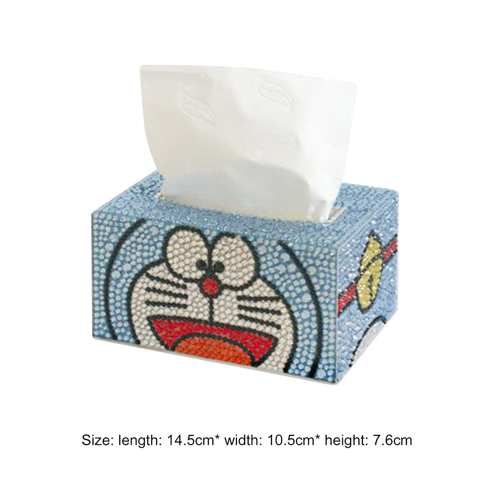 Diamond Painting Tissue Box Tissue Holder DIY Desktop Craft Decor (Cartoon)