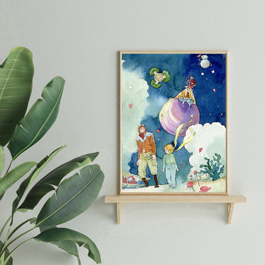 Cartoon Prince - Full Round Drill Diamond Painting 30*40CM