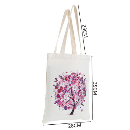 DIY Diamond Painting Handbag Reusable Shoulder Shopping Tote (BB003 Autumn)