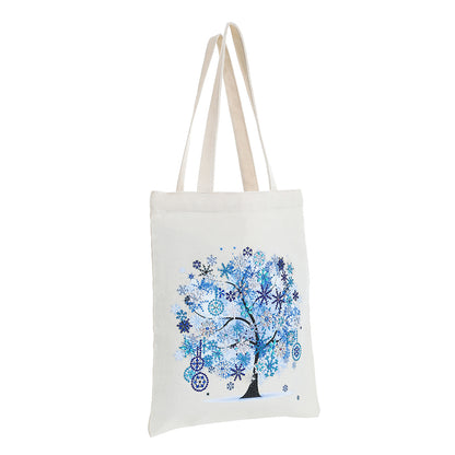 DIY Diamond Painting Handbag Reusable Shoulder Shopping Tote (BB004 Winter)