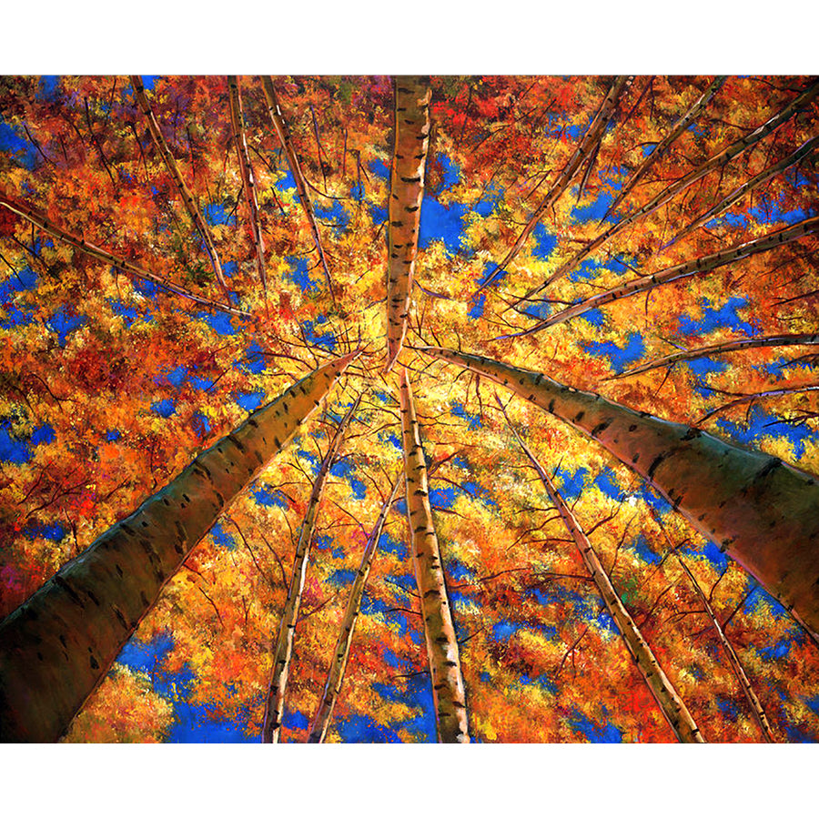 Autumn Leaves - Full Round Drill Diamond Painting 40*30CM