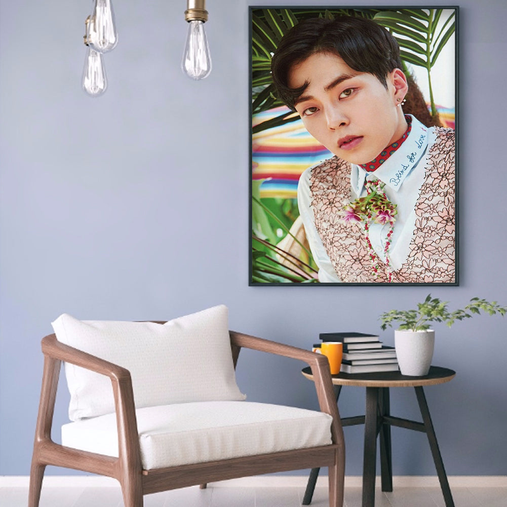 EXO Figure - Full Round Drill Diamond Painting 30*40CM