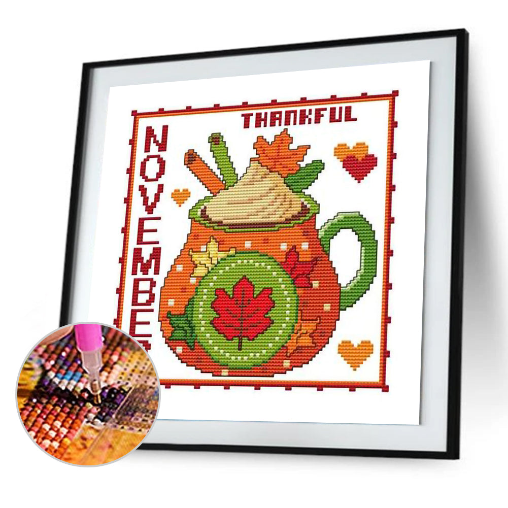 Dessert Cup - Full Round Drill Diamond Painting 40*40CM