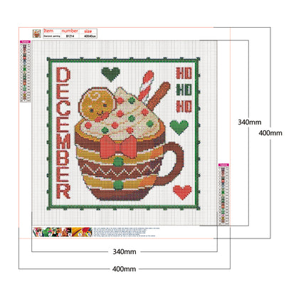 Dessert Cup - Full Round Drill Diamond Painting 40*40CM