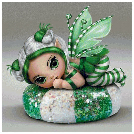 Doll - Full Round Drill Diamond Painting 30*30CM