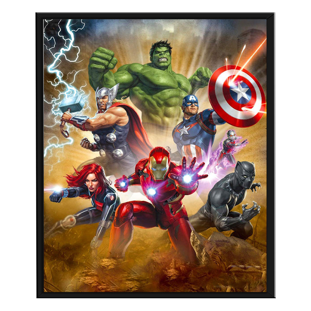 Movie Avengers - 11CT Stamped Cross Stitch 36*46CM