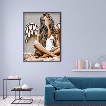 Angel Fairy - Full Round Drill Diamond Painting 30*40CM