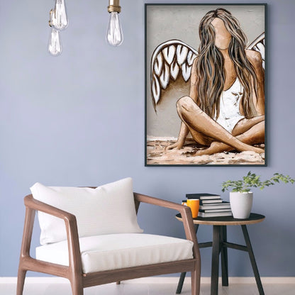 Angel Fairy - Full Round Drill Diamond Painting 30*40CM