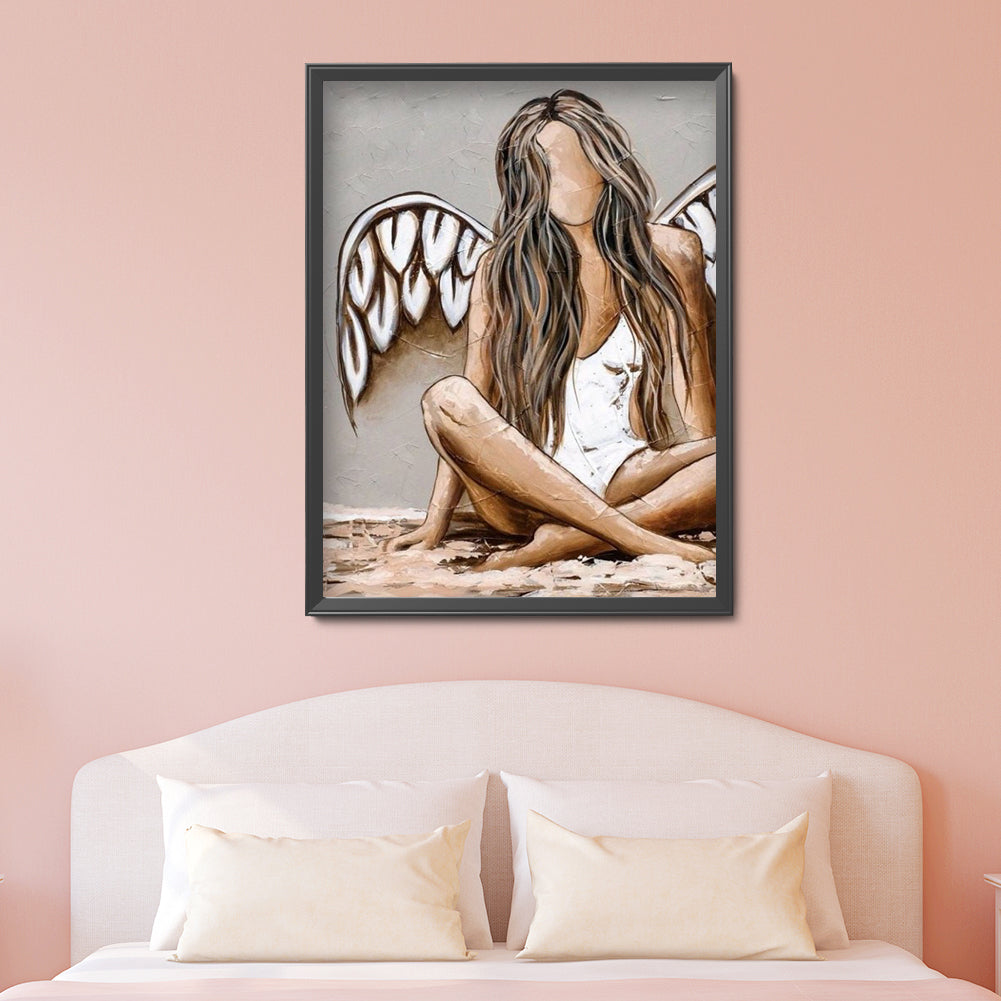 Angel Fairy - Full Round Drill Diamond Painting 30*40CM