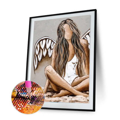 Angel Fairy - Full Round Drill Diamond Painting 30*40CM