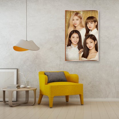 Pop Group - Full Round Drill Diamond Painting 30*40CM