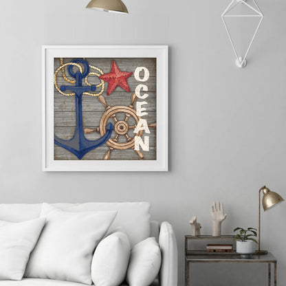 Ocean Breeze - Full Round Drill Diamond Painting 30*30CM