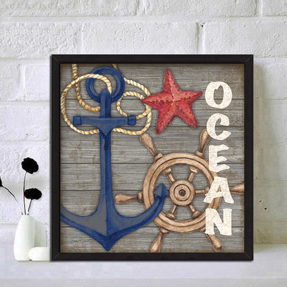 Ocean Breeze - Full Round Drill Diamond Painting 30*30CM
