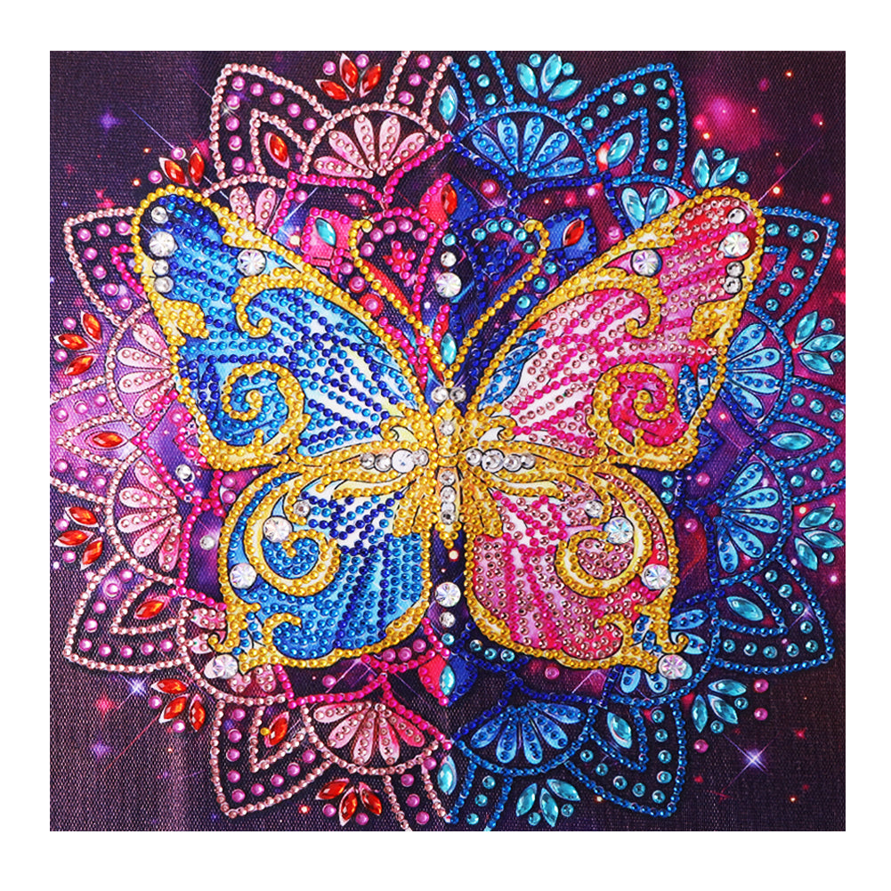 Butterfly - Special Shaped Drill Diamond Painting 30*30CM