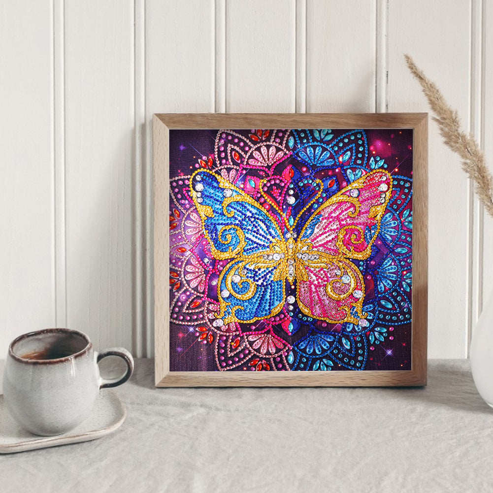 Butterfly - Special Shaped Drill Diamond Painting 30*30CM