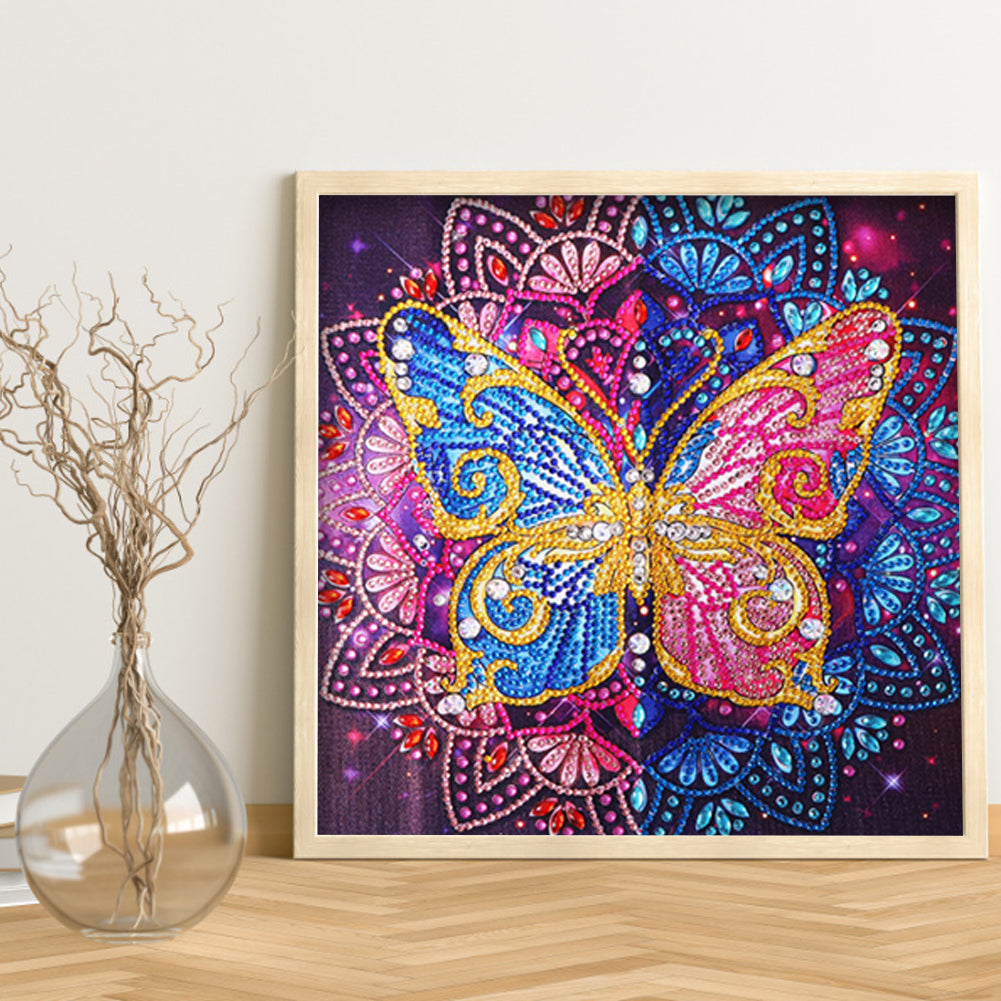 Butterfly - Special Shaped Drill Diamond Painting 30*30CM