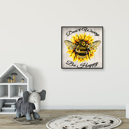 Bee - Full Round Drill Diamond Painting 40*40CM